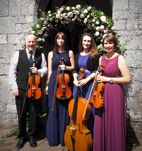 Exe valley string quartet wedding