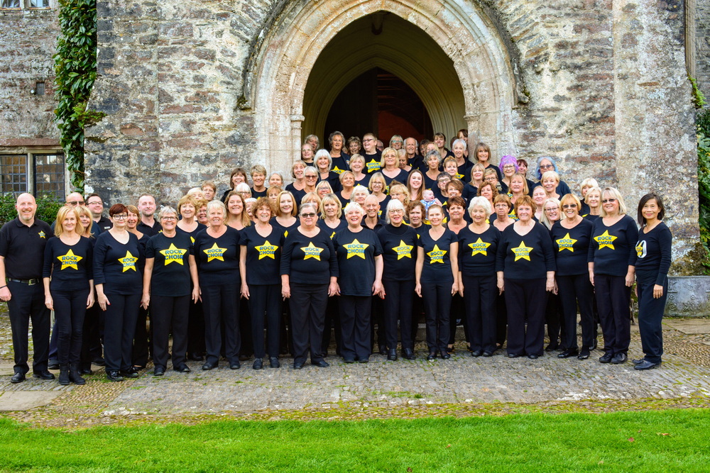 Richard Toomer Rock Choir group